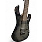 Used Ibanez RG8FM Trans Black Solid Body Electric Guitar