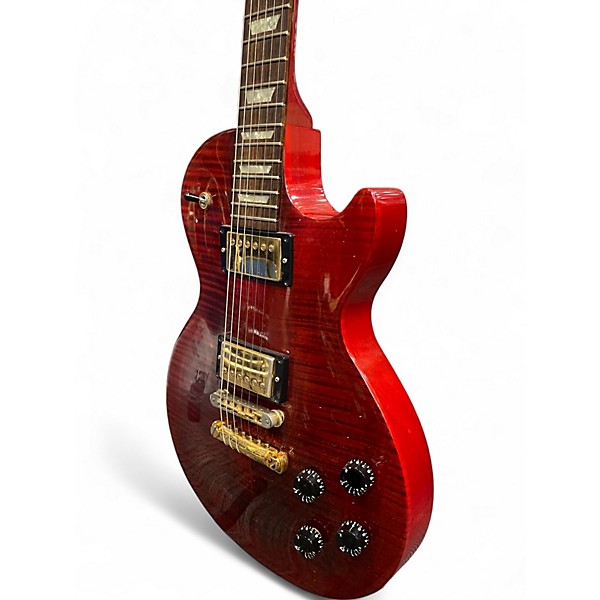 Used Gibson Les Paul Studio Plus Wine Red Solid Body Electric Guitar