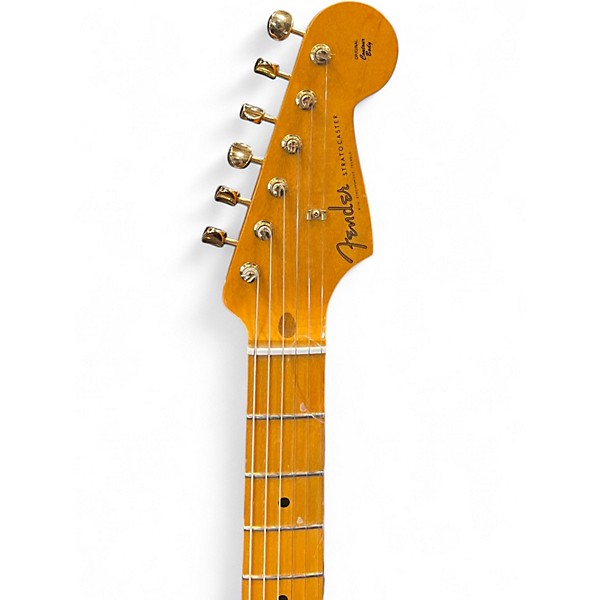Used 2014 Fender 60th Anniversary Classic Player 1950s Stratocaster Desert Sand Solid Body Electric Guitar