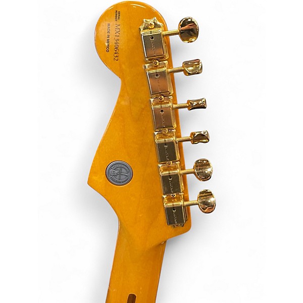 Used 2014 Fender 60th Anniversary Classic Player 1950s Stratocaster Desert Sand Solid Body Electric Guitar