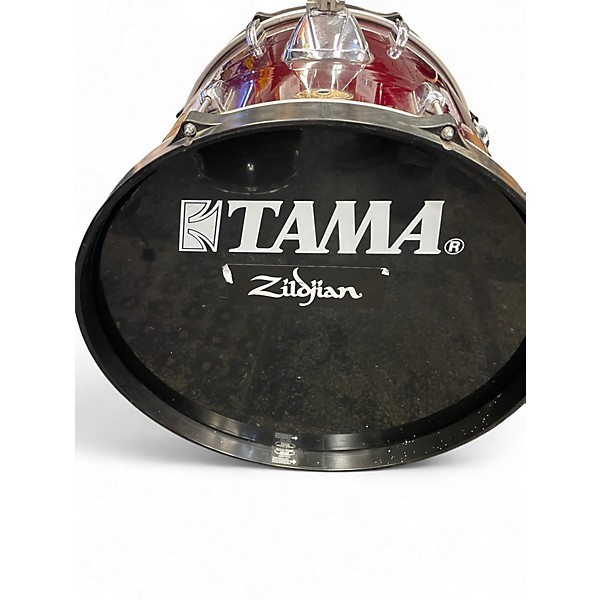 Used TAMA 4 Piece Swingstar Candy Apple Red Drum Kit