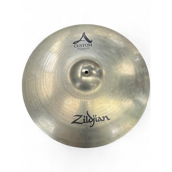 Used Zildjian 20in A Custom Medium Ride Cymbal