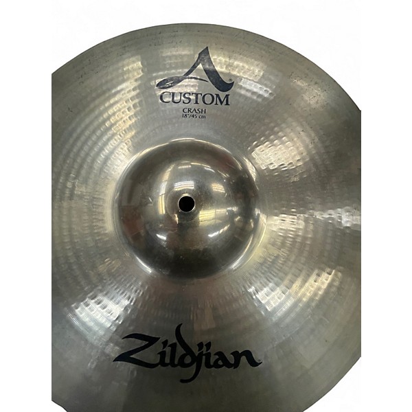 Used Zildjian 18in A Custom Crash Cymbal