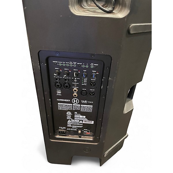 Used Harbinger Vari v3415 Powered Speaker