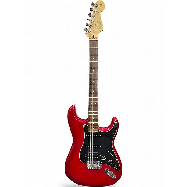 Used Fender Player Stratocaster HSS Candy Apple Red Solid Body Electric Guitar