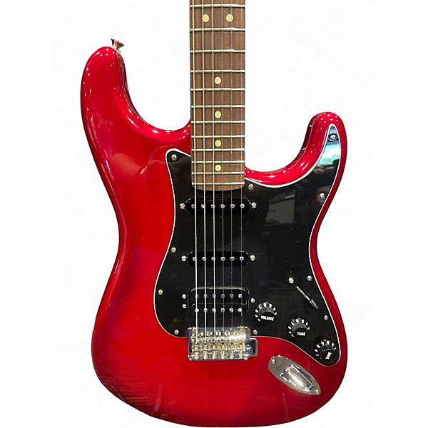 Used Fender Player Stratocaster HSS Candy Apple Red Solid Body Electric Guitar