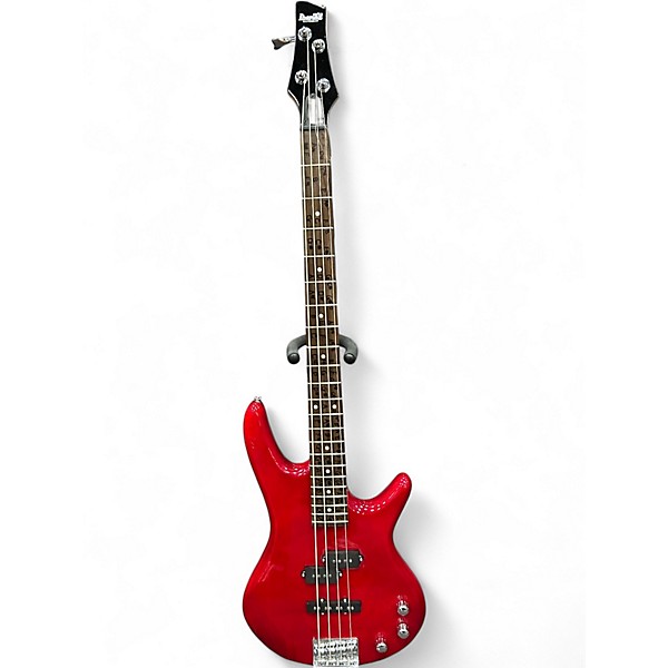 Used Ibanez GS 09U Gio Soundgear 4 String Bass Red Electric Bass Guitar