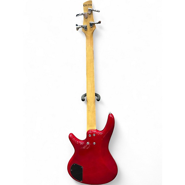 Used Ibanez GS 09U Gio Soundgear 4 String Bass Red Electric Bass Guitar