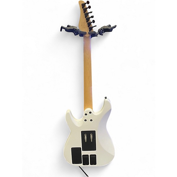 Used Schecter Guitar Research Sun Valley Super Shredder Alpine White Solid Body Electric Guitar