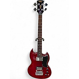 Used Vintage VS4CR WINE RED Electric Bass Guitar