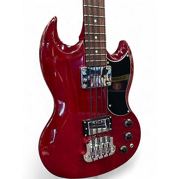 Used Vintage VS4CR WINE RED Electric Bass Guitar