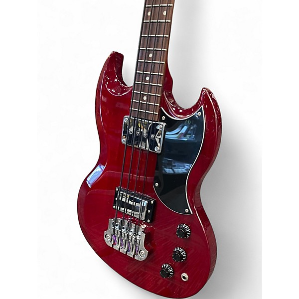 Used Vintage VS4CR WINE RED Electric Bass Guitar