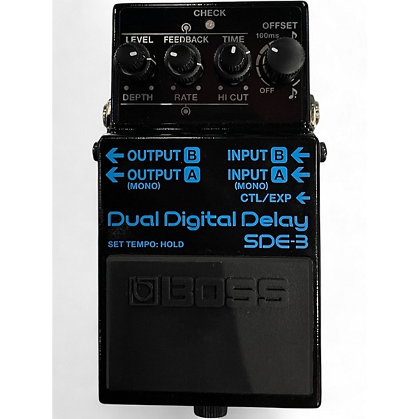 Used BOSS SDE-3 Effect Pedal