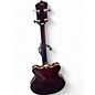 Used 2020s Eastwood Classic Tenor Wine Red Hollow Body Electric Guitar