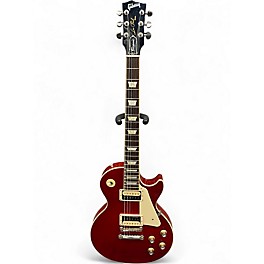Used Gibson Les Paul Classic Cherry Solid Body Electric Guitar