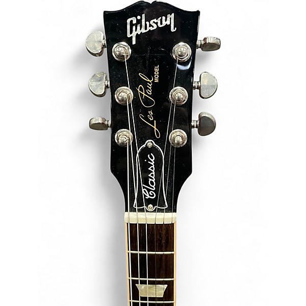 Used Gibson Les Paul Classic Cherry Solid Body Electric Guitar