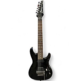 Used Ibanez S7320 Black Solid Body Electric Guitar