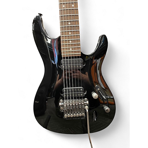 Used Ibanez S7320 Black Solid Body Electric Guitar