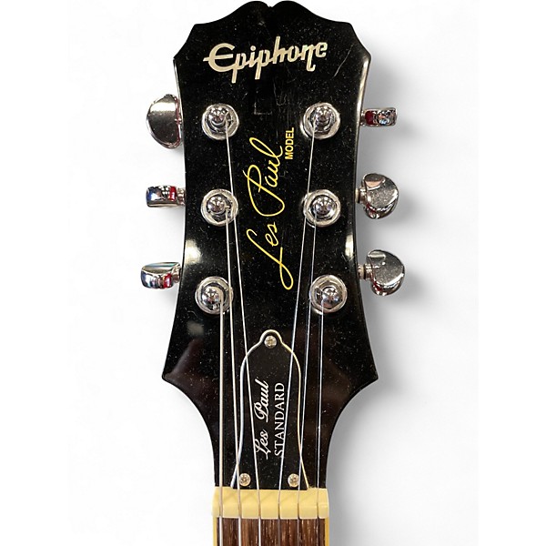 Used Epiphone Les Paul Standard Cherry Sunburst Solid Body Electric Guitar