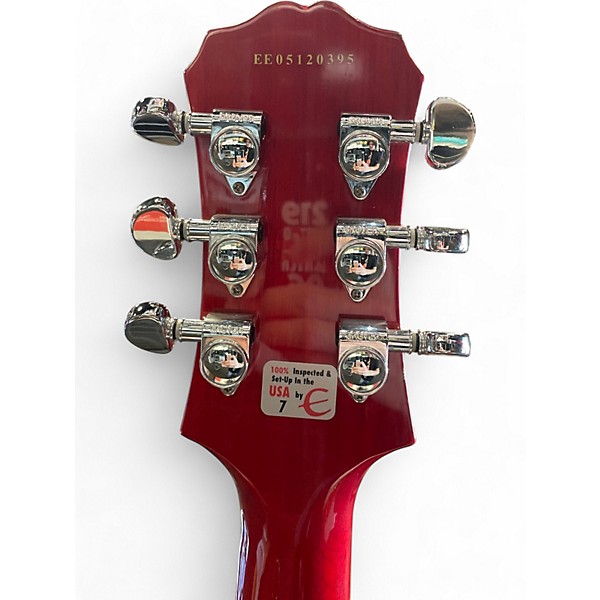Used Epiphone Les Paul Standard Cherry Sunburst Solid Body Electric Guitar