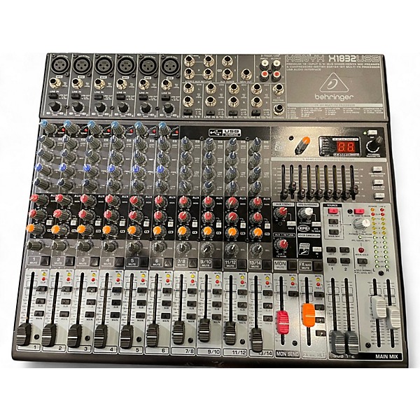 Used Behringer Xenyx X1832USB Unpowered Mixer