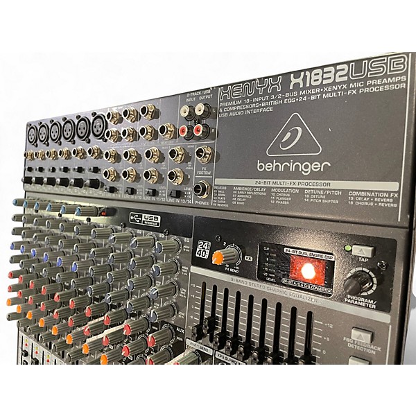 Used Behringer Xenyx X1832USB Unpowered Mixer