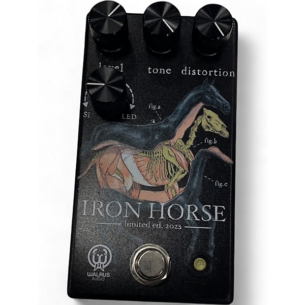 Used Walrus Audio Iron Horse Distortion Effect Pedal