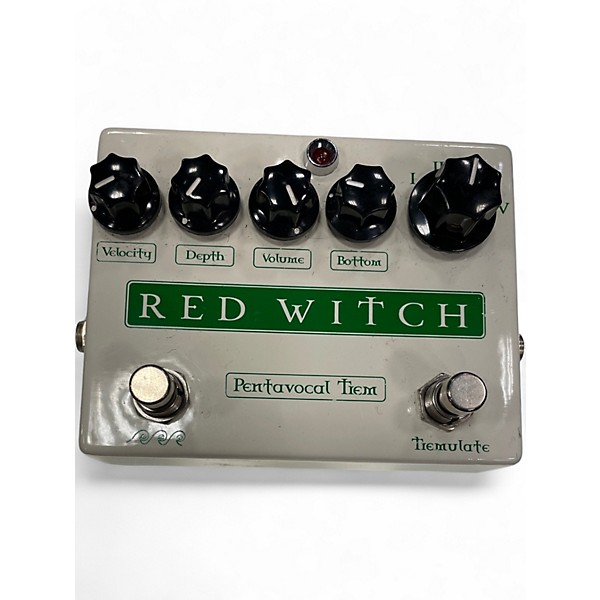 Used Pentavocal Tiem RED WITCH Effect Pedal