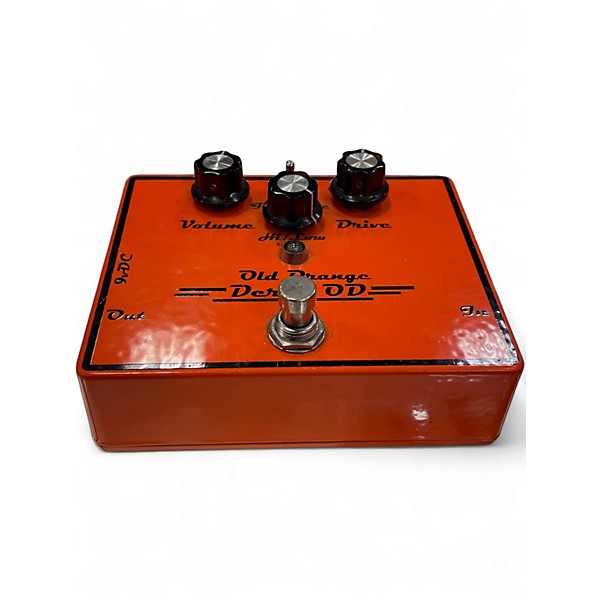 Used Old Orange DERBY OD Effect Pedal