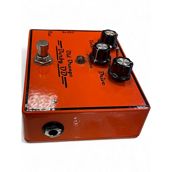 Used Old Orange DERBY OD Effect Pedal