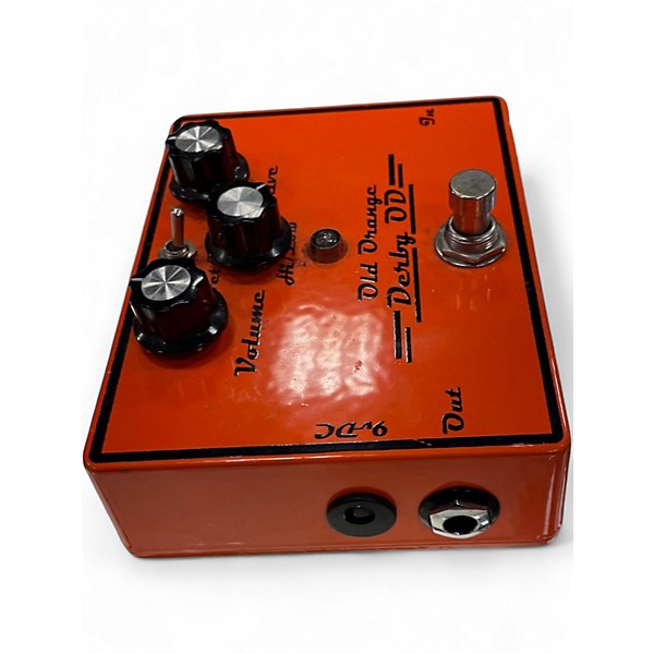 Used Old Orange DERBY OD Effect Pedal