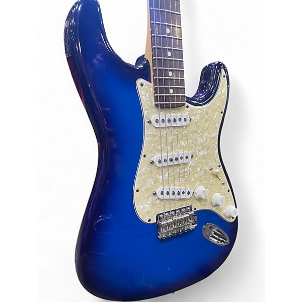 Used Fender 1995 Bonnie Raitt Blue Burst Solid Body Electric Guitar