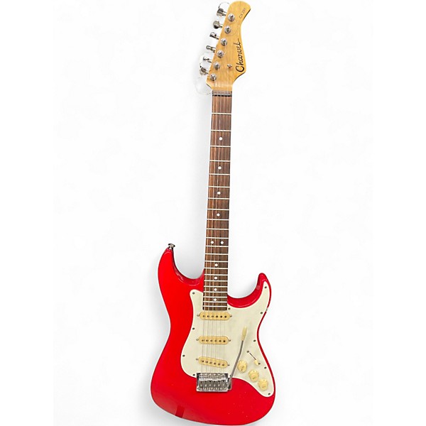 Used Charvel CX291 Candy Apple Red Solid Body Electric Guitar