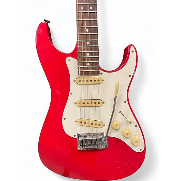 Used Charvel CX291 Candy Apple Red Solid Body Electric Guitar
