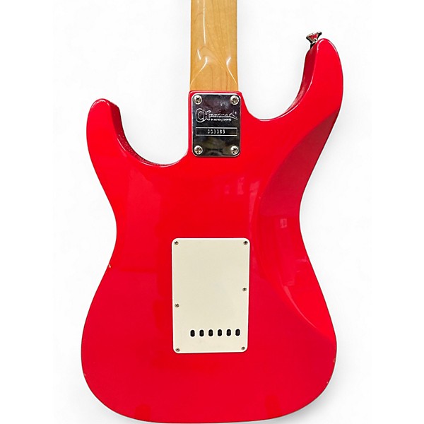 Used Charvel CX291 Candy Apple Red Solid Body Electric Guitar