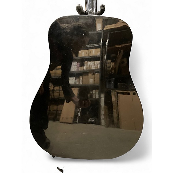 Used Fender Gemini III Black Acoustic Guitar