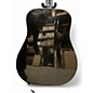 Used Fender Gemini III Black Acoustic Guitar