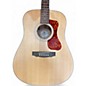 Used Guild d-240e Natural Acoustic Electric Guitar