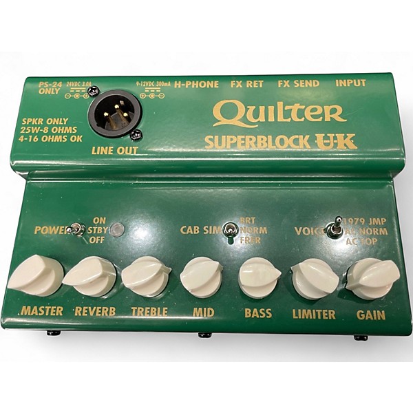 Used Quilter Labs SUPERBLOCK UK Solid State Guitar Amp Head