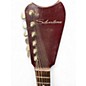 Vintage 1965 Silvertone 1457 Red Sunburst Sparkle Solid Body Electric Guitar
