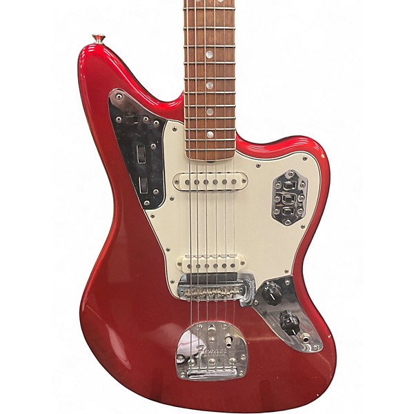 Used Fender 1965 American Vintage Jaguar Red Solid Body Electric Guitar
