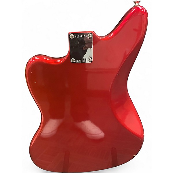 Used Fender 1965 American Vintage Jaguar Red Solid Body Electric Guitar