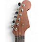 Used Fender Limited Edition American Acoustasonic Stratocaster FLAG PRINT Acoustic Electric Guitar