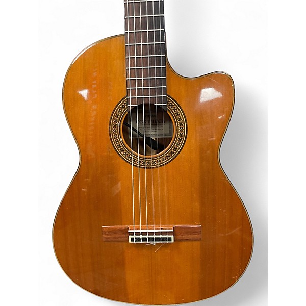 Used Yamaha CGX171CCA Antique Natural Classical Acoustic Electric Guitar