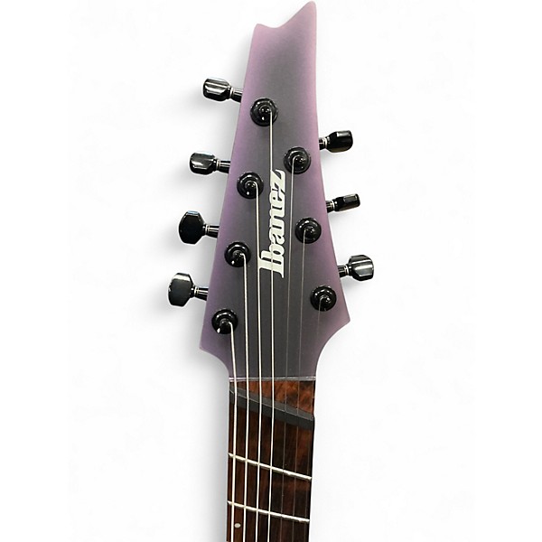Used Ibanez RGD71ALMS AXION LABEL Multi-Scale 7 Black Aurora Burst Solid Body Electric Guitar