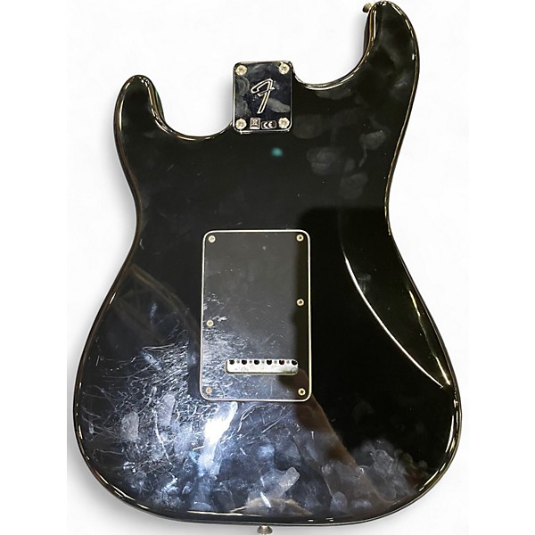 Used Fender Player Stratocaster Black Solid Body Electric Guitar