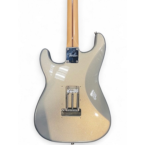 Used Fender FSR Standard Stratocaster HSS Silver Solid Body Electric Guitar