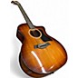 Used Taylor 224CEKDLX 2 Tone Sunburst Acoustic Electric Guitar