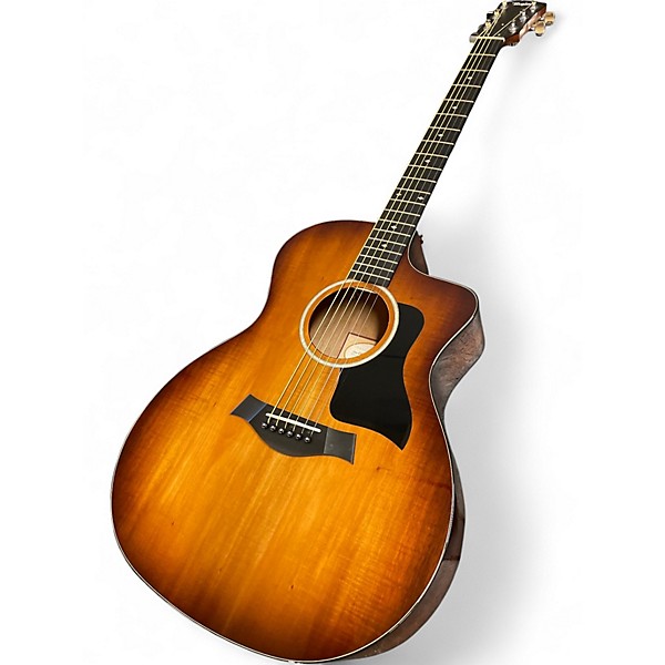 Used Taylor 224CEKDLX 2 Tone Sunburst Acoustic Electric Guitar
