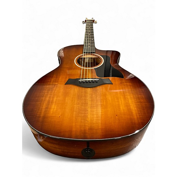 Used Taylor 224CEKDLX 2 Tone Sunburst Acoustic Electric Guitar
